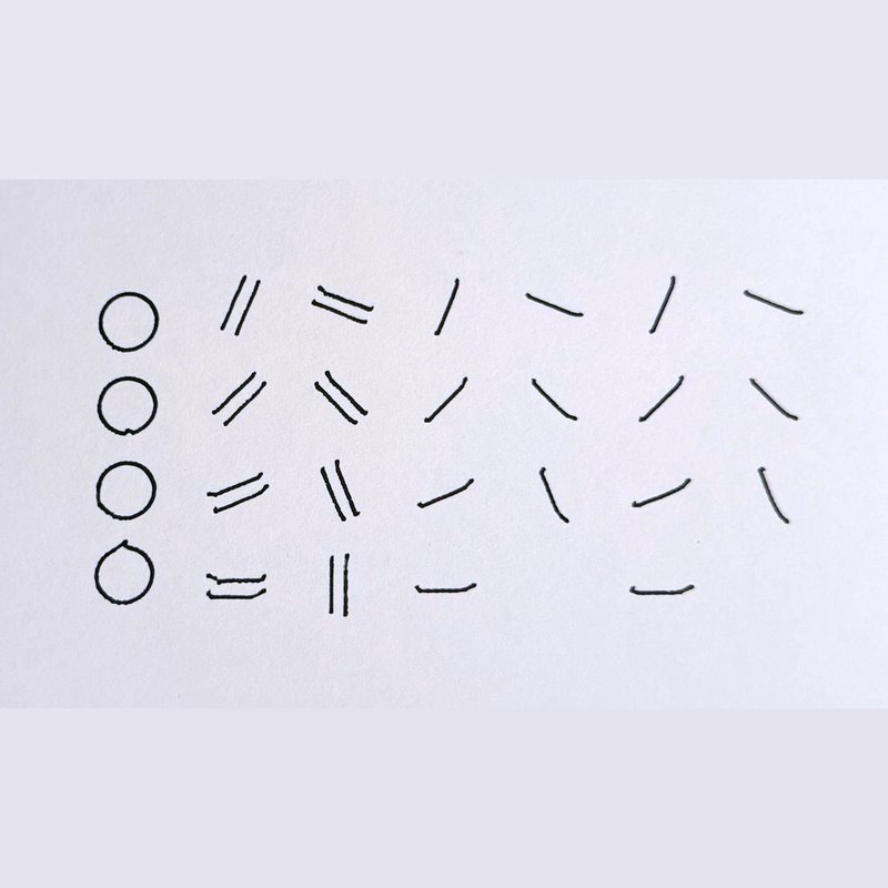 Calibration tick marks